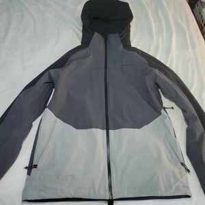 O'Neill Men's Charcoal and Light Gray Ski Jacket